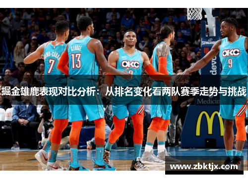 掘金雄鹿表现对比分析：从排名变化看两队赛季走势与挑战